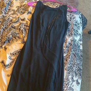 ASOS mesh little black dress